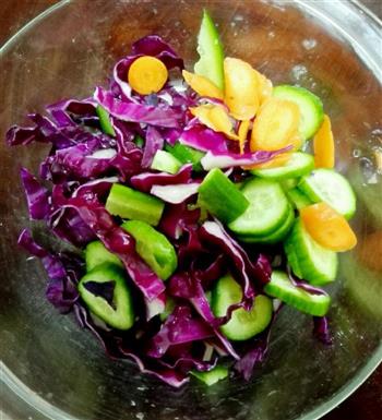 健康减脂餐 蔬菜土豆鸡蛋沙拉的做法图解2