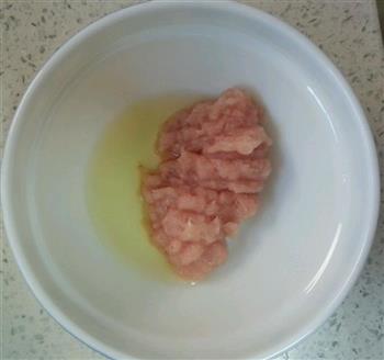 鸡茸冬瓜菠菜汤的做法步骤1