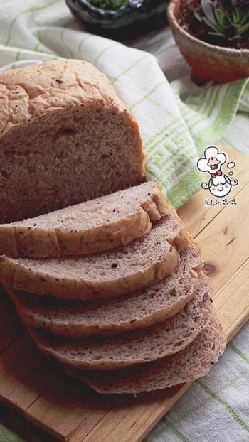 紫米酸奶吐司-粗粮融入面包的搭配的做法步骤10