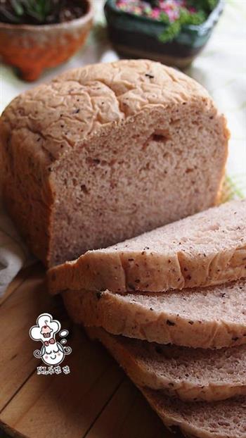 紫米酸奶吐司-粗粮融入面包的搭配的做法步骤9