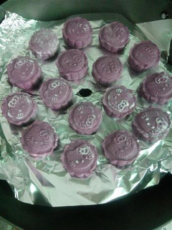 HelloKitty紫薯糕的做法步骤6