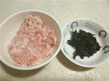 橄榄菜豆角肉末的做法步骤2