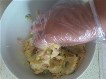 鲜虾土豆泥沙拉的做法步骤9