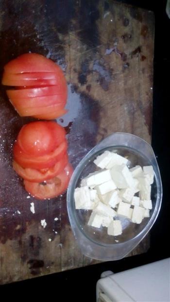 番茄豆腐的做法步骤2