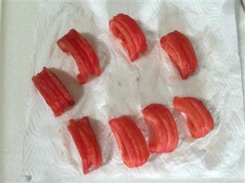 西红柿鸡蛋糕的做法步骤9