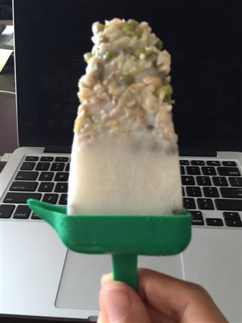 绿豆牛奶沙冰的做法图解7