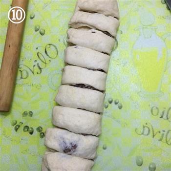 全麦红豆燕麦面包的做法步骤10