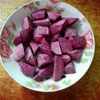 紫薯粥的做法步骤2