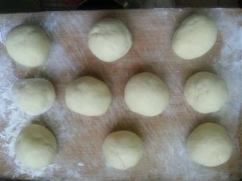 中式奶香小面包的做法步骤4
