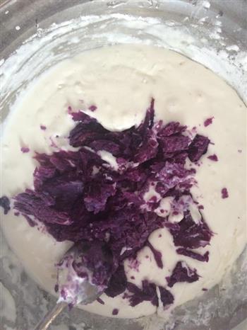 紫薯红豆包的做法步骤2