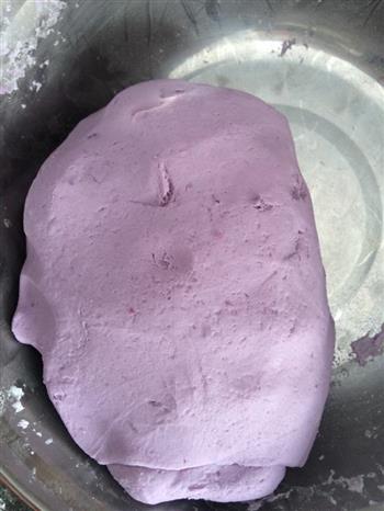 紫薯红豆包的做法步骤4