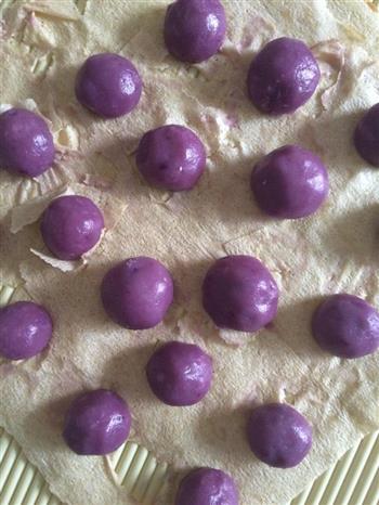 紫薯红豆包的做法步骤7