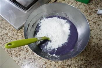 奶香紫薯凉糕的做法步骤1