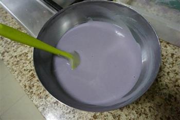 奶香紫薯凉糕的做法步骤2