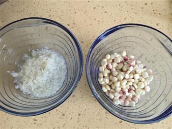 糯玉米白粥的做法步骤1