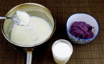 紫薯冰淇淋的做法图解1