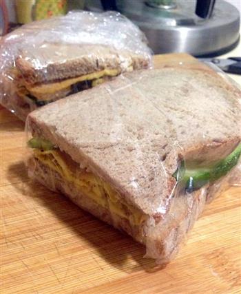 黑麥三明治的做法图解4