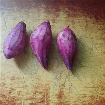 紫薯玫瑰花的做法图解1