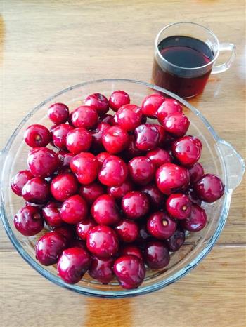 homemade cherry jam自制樱桃果酱的做法步骤2