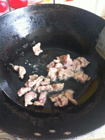 西芹炒肉片的做法步骤5