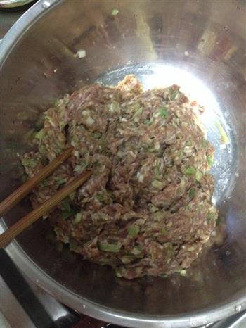 猪肉荠菜饺子馅的做法步骤1
