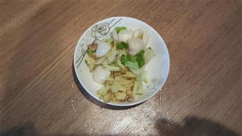 松茸土豆炒肉片的做法步骤4
