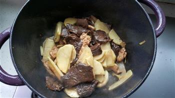 松茸土豆炒肉片的做法步骤7
