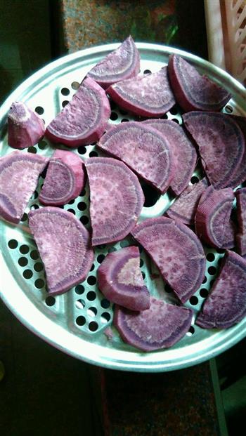 紫薯小汤圆的做法步骤2