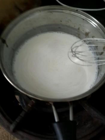 椰蓉牛奶椰汁糕的做法步骤4