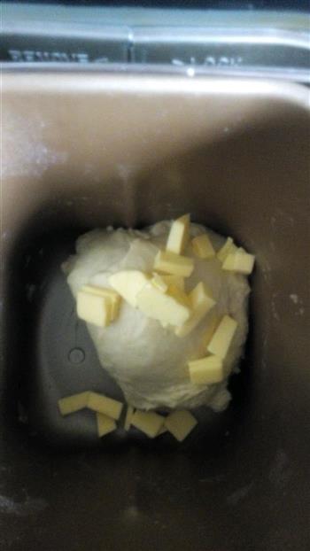 椰蓉奶香排包的做法步骤1