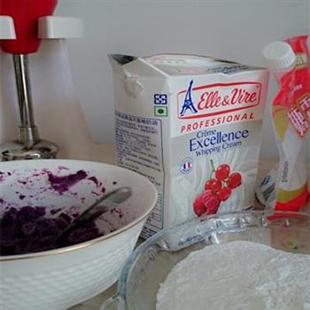 QQ紫薯凉糕的做法步骤1