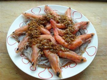蒜蓉粉丝蒸虾的做法步骤11