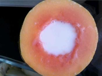 木瓜椰奶冻的做法图解4