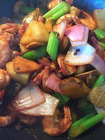 麻辣香锅虾的快速健康料理的做法图解7