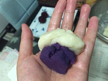 冰皮紫薯月饼-—绝美一物一器的做法步骤5