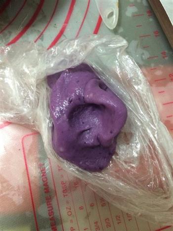 冰皮紫薯月饼-—绝美一物一器的做法步骤6