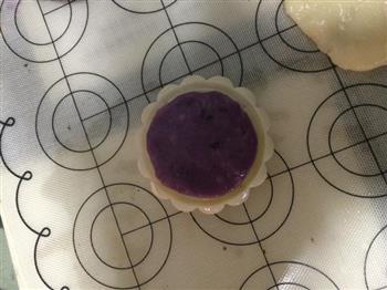 冰皮紫薯月饼-—绝美一物一器的做法步骤8