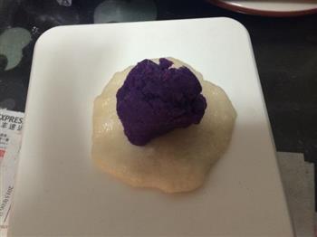 冰皮紫薯月饼-—绝美一物一器的做法步骤9