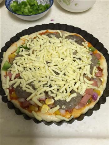 蔬菜披萨/海鲜披萨的做法步骤11