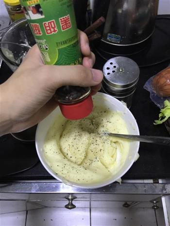 土豆沙拉+芝士黄金土豆球儿的做法步骤4