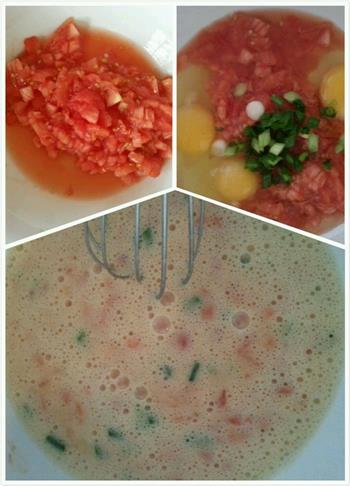 番茄鸡蛋卷饼-宝宝的早餐的做法步骤2
