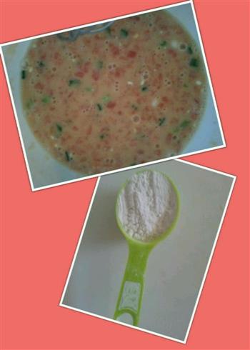 番茄鸡蛋卷饼-宝宝的早餐的做法步骤3