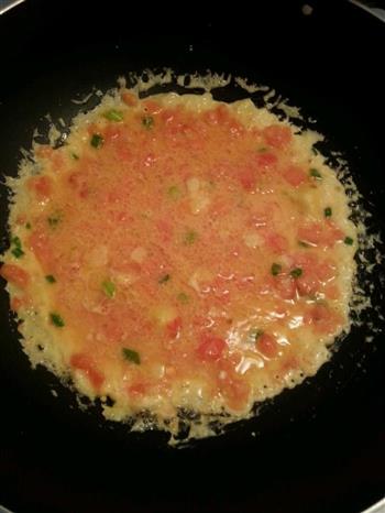 番茄鸡蛋卷饼-宝宝的早餐的做法步骤4