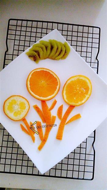 橙子水果拼盘的做法步骤4