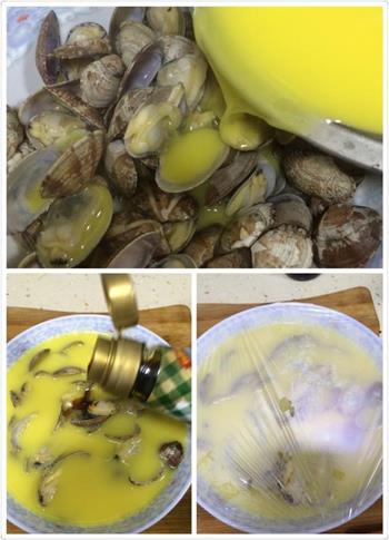 花蛤蒸蛋的做法步骤4