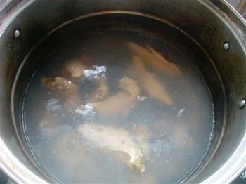 咸肉河蚌豆腐汤的做法图解3