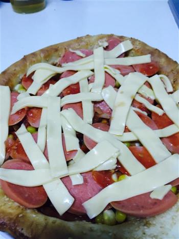 大杂烩披萨的做法图解5