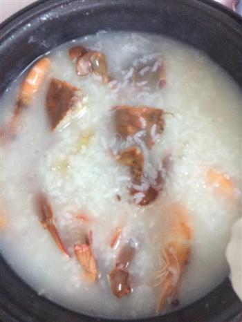 海鲜虾蟹粥的做法步骤5