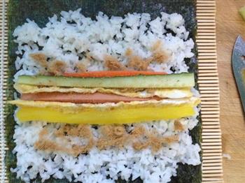 肉松寿司的做法步骤1