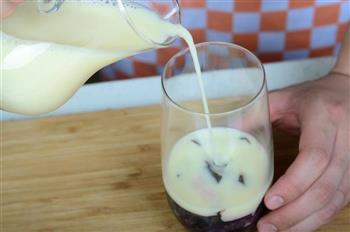 蓝莓坚果豆浆布丁的做法步骤5